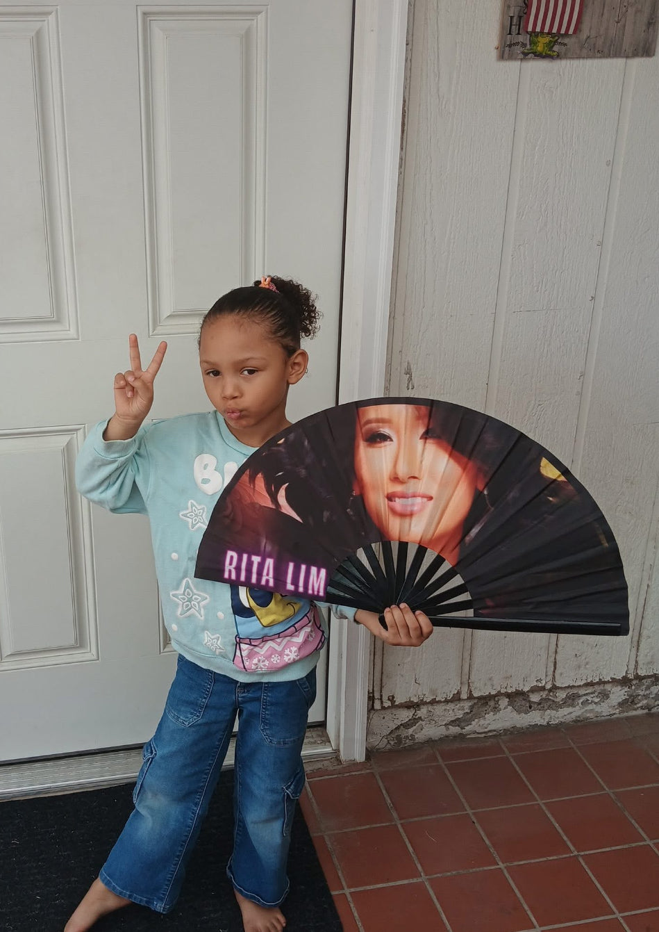 Rita Lim signature Hand Fan